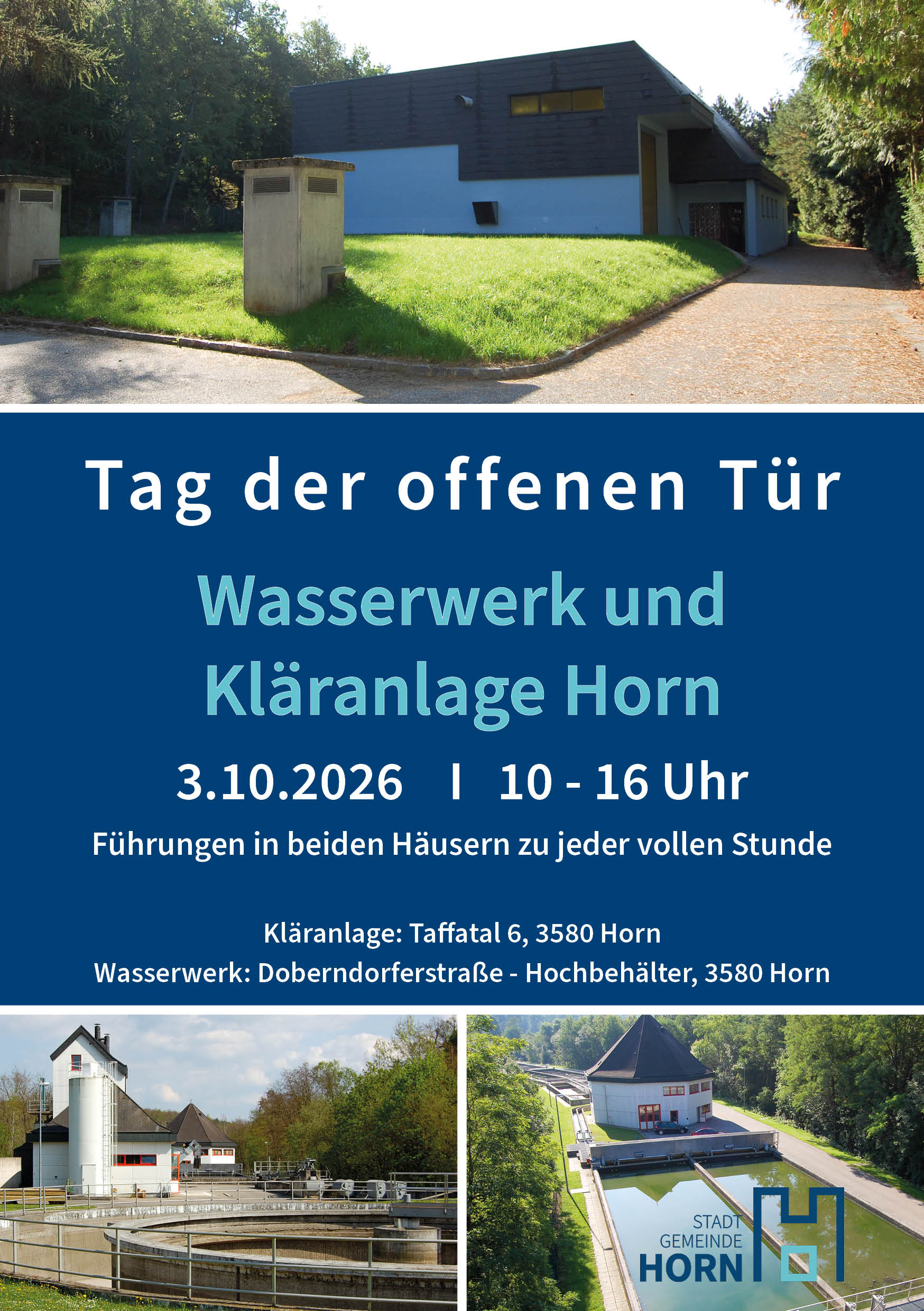 Wasserwerk und Kläranlage